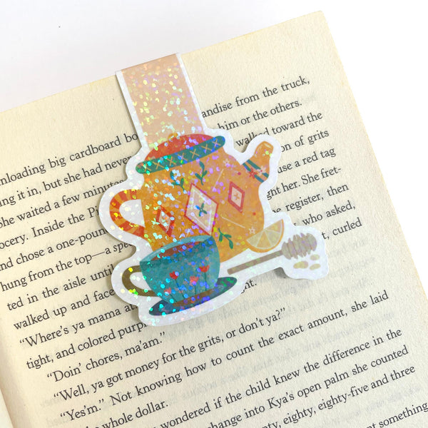 Magnetic Bookmark: Tea Pot