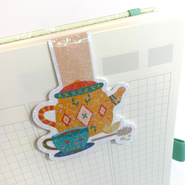 Magnetic Bookmark: Tea Pot