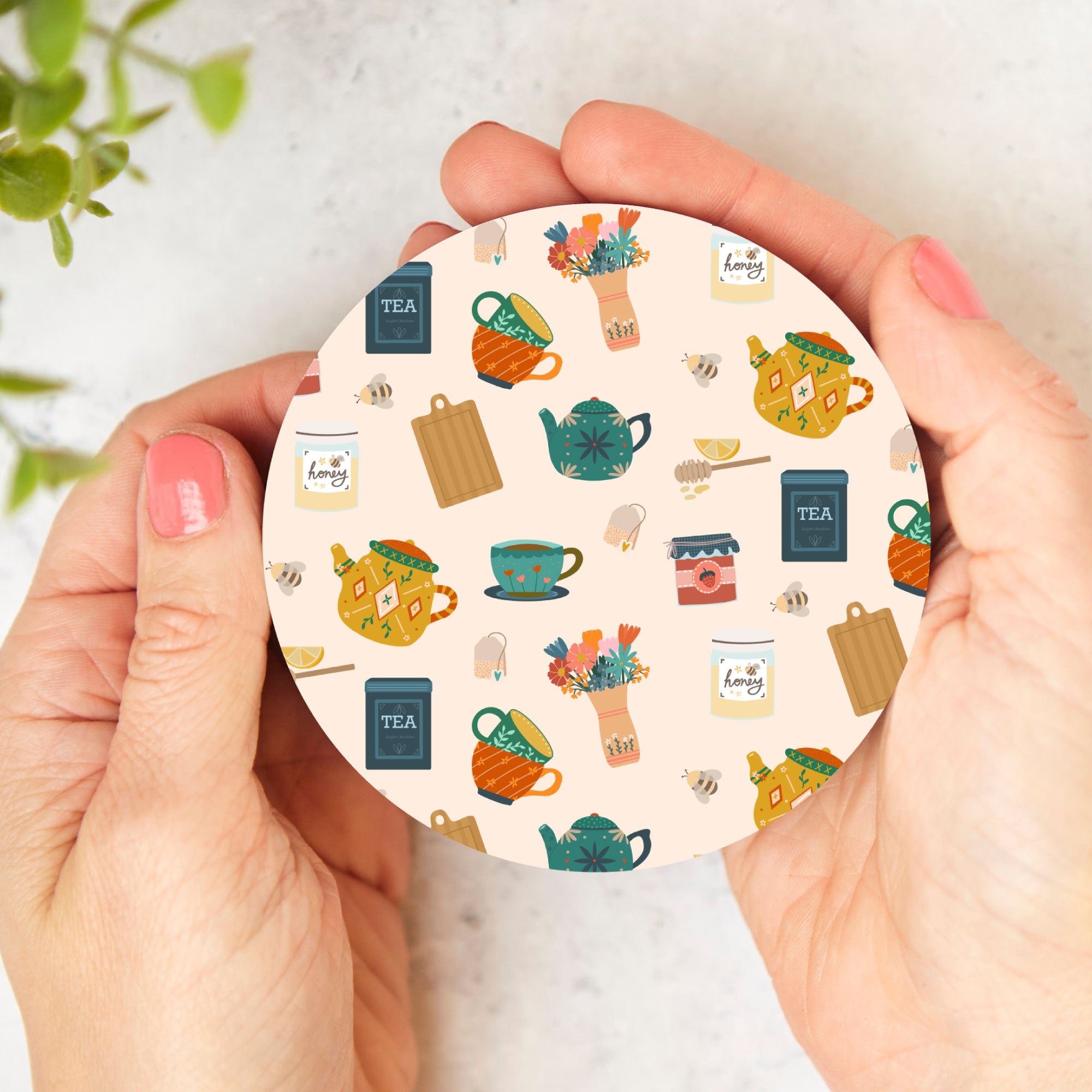 Coaster: Tea Lover Items