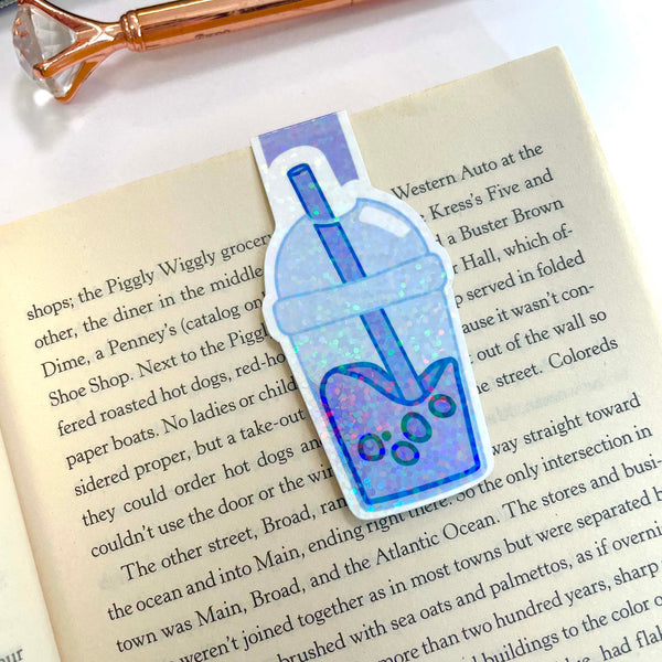 Magnetic Bookmark: Bubble Tea