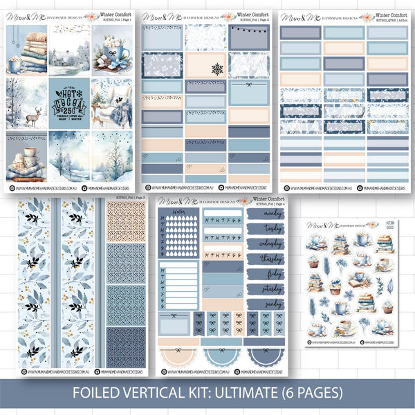 Deluxe Foiled Kit: Winter Comfort (SILVER FOIL)