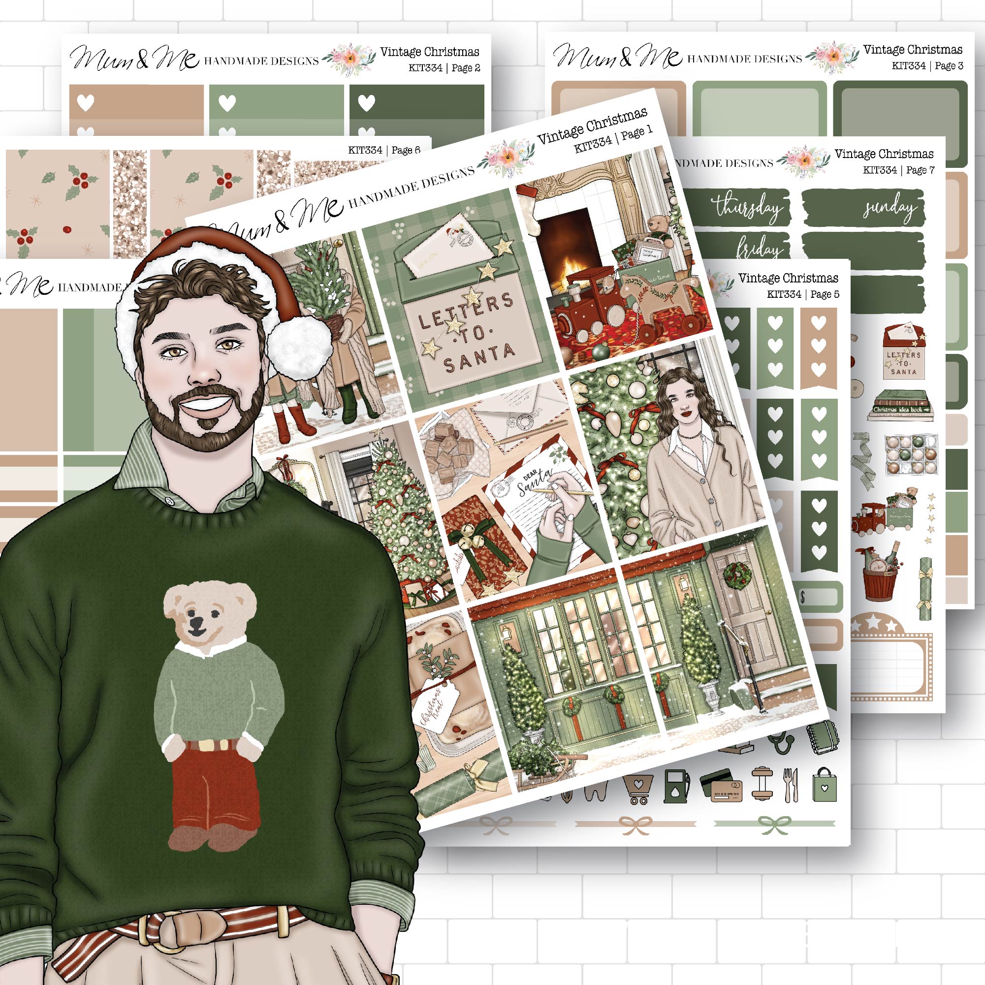 Weekly Kit: Vintage Christmas