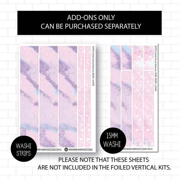 Deluxe Foiled Kit: Sweet Cherry Blossoms (SILVER FOIL)