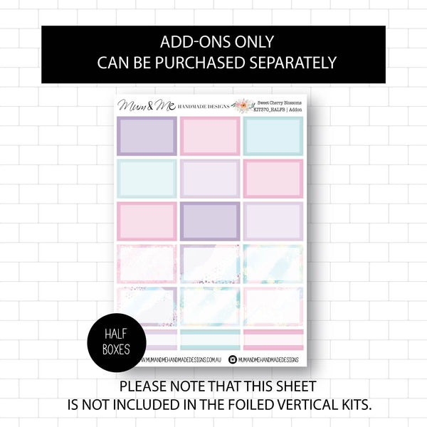Deluxe Foiled Kit: Sweet Cherry Blossoms (SILVER FOIL)