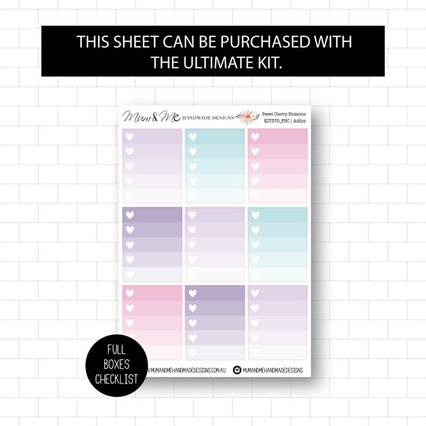 Ultimate Foiled Kit: Sweet Cherry Blossoms (SILVER FOIL)