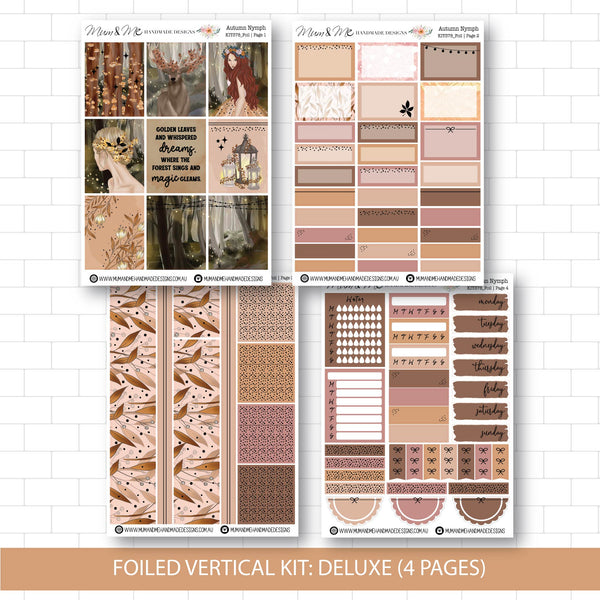 Deluxe Foiled Kit: Autumn Nymph (ROSE GOLD FOIL)