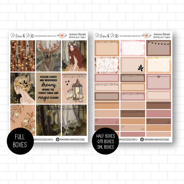 Deluxe Foiled Kit: Autumn Nymph (ROSE GOLD FOIL)