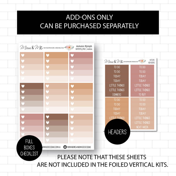 Deluxe Foiled Kit: Autumn Nymph (ROSE GOLD FOIL)