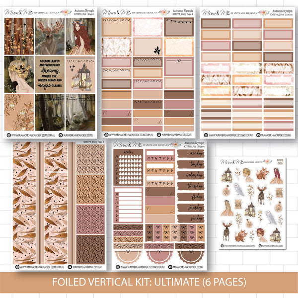 Deluxe Foiled Kit: Autumn Nymph (ROSE GOLD FOIL)