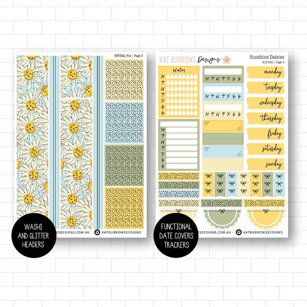 Deluxe Foiled Kit: Sunshine Daisies (GOLD FOIL)