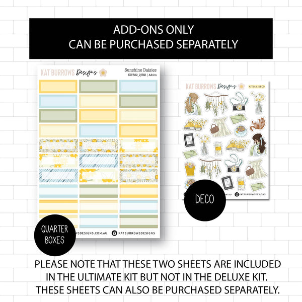 Deluxe Foiled Kit: Sunshine Daisies (GOLD FOIL)