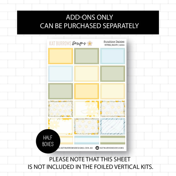 Deluxe Foiled Kit: Sunshine Daisies (GOLD FOIL)