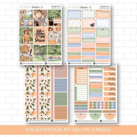 Deluxe Foiled Kit: Orange Grove (ROSE GOLD FOIL)