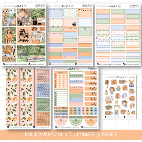 Ultimate Foiled Kit: Orange Grove (ROSE GOLD FOIL)