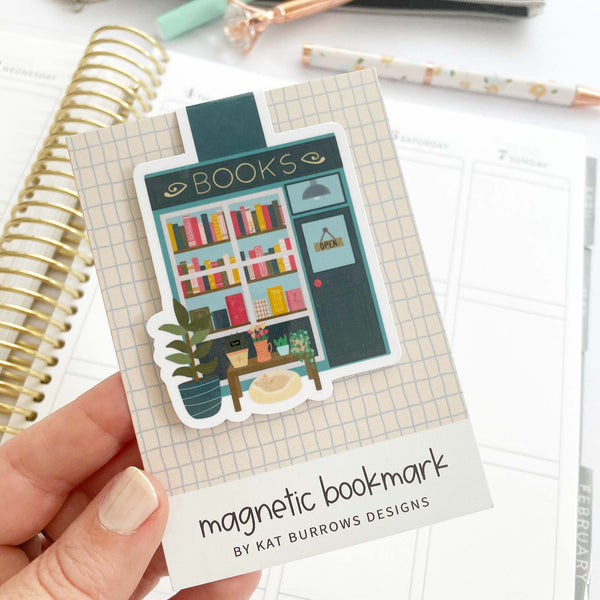 Magnetic Bookmark: Book Store