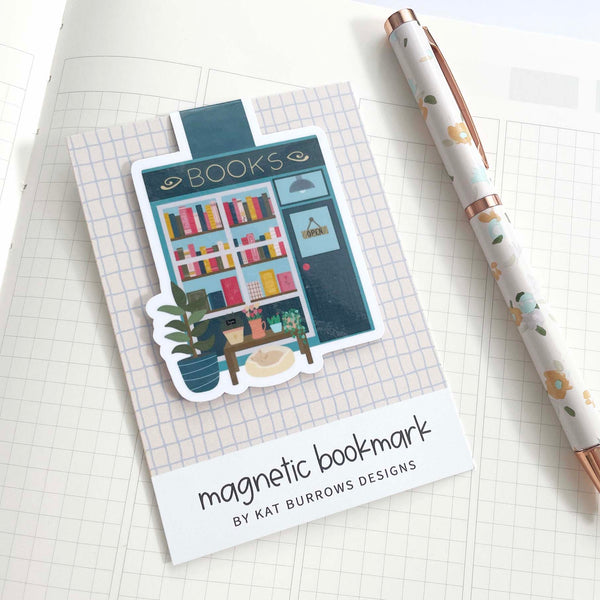 Magnetic Bookmark: Book Store