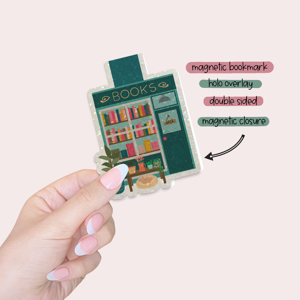 Magnetic Bookmark: Book Store