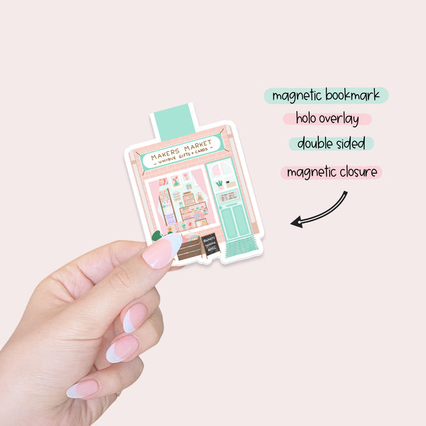 Magnetic Bookmark: Makers Market