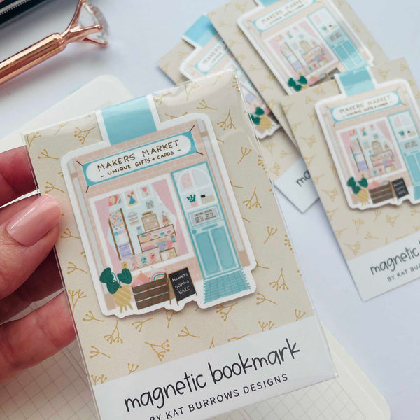 Magnetic Bookmark: Makers Market