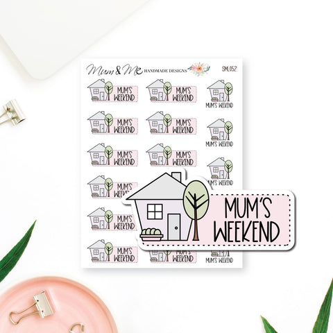 Stickers: Mum's Weekend