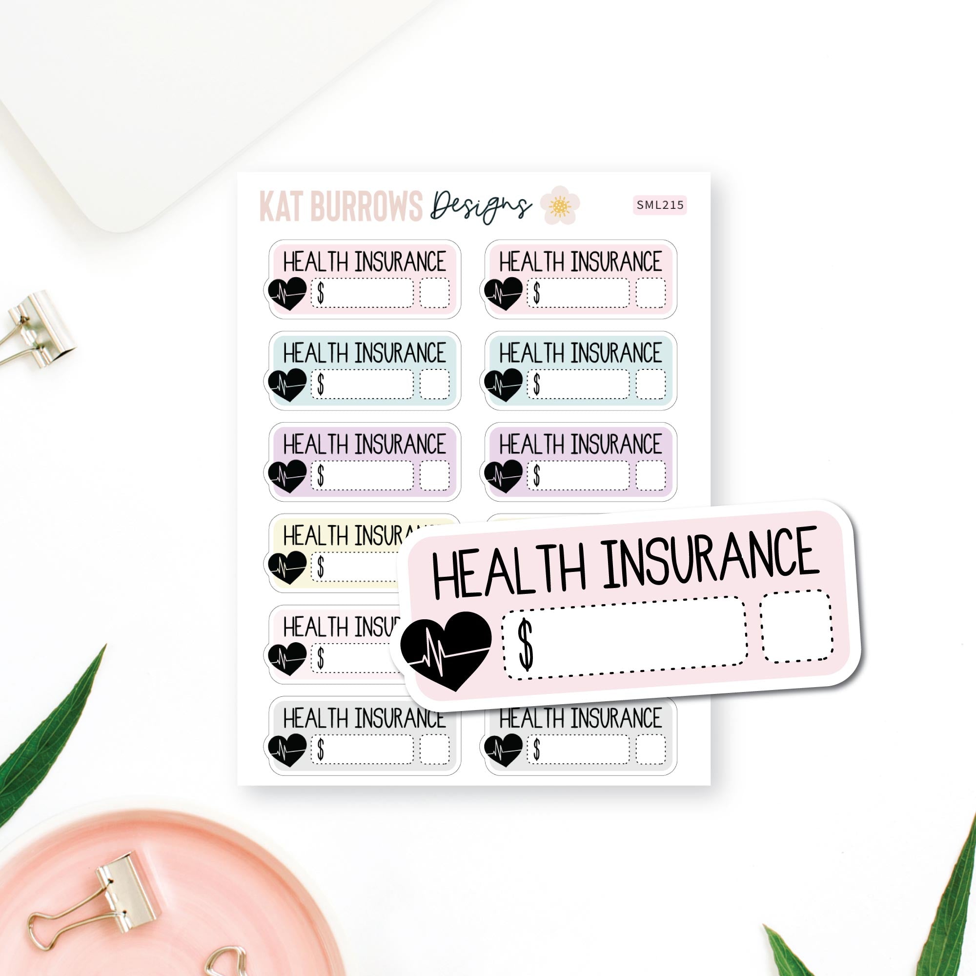 Stickers: Health Insurance