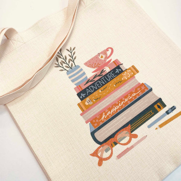 Canvas Tote Bag: Bookish
