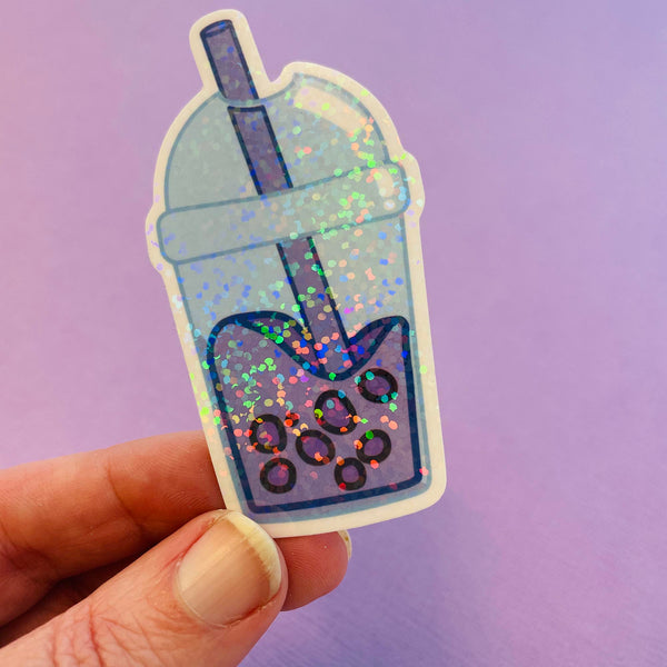 Die Cut Sticker: Bubble Tea