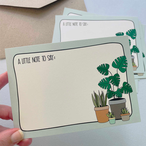 Notecards: Plants