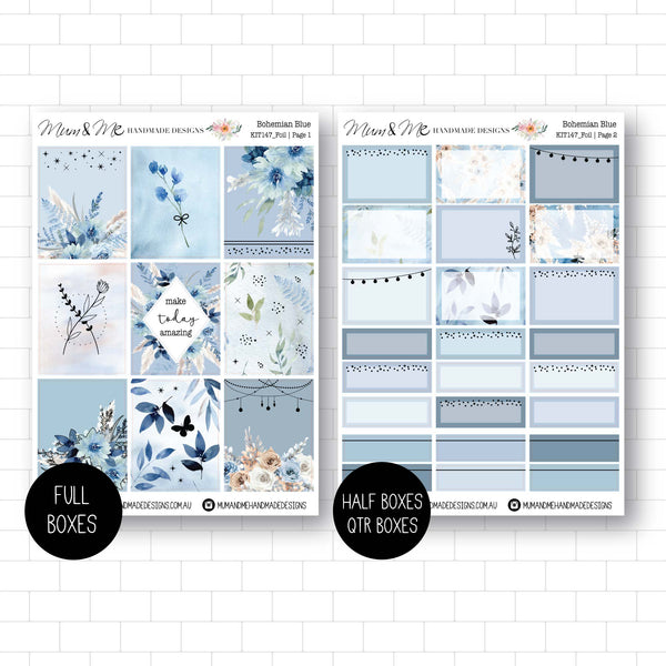 Foiled Kit: Bohemian Blue (SILVER FOIL)