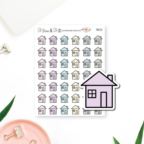 Stickers: Houses