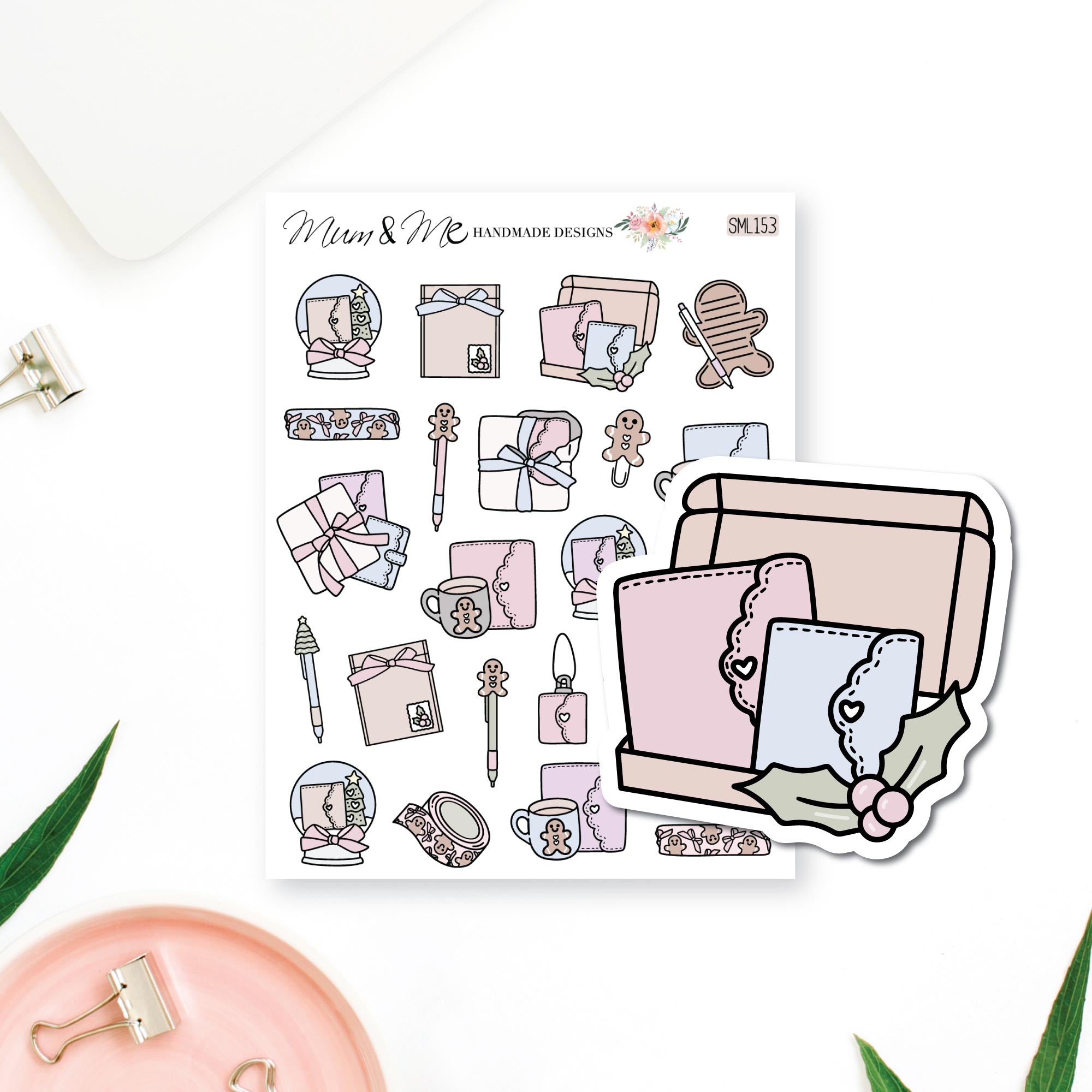 Stickers: Planner Girl Xmas